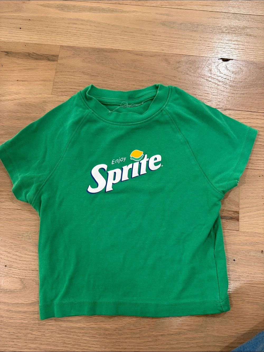Sprite Logo cropped Green Kids Tee
